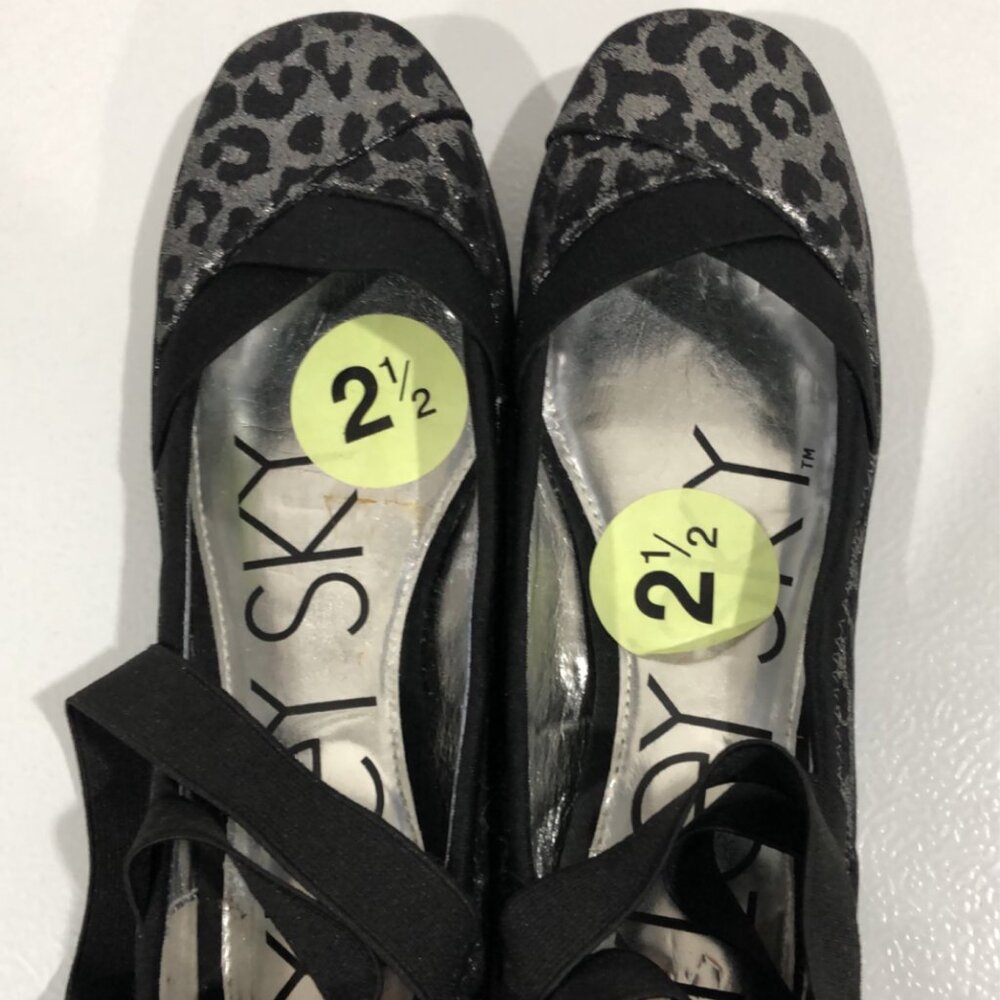 Ryley Sky Cheetah Print Flats